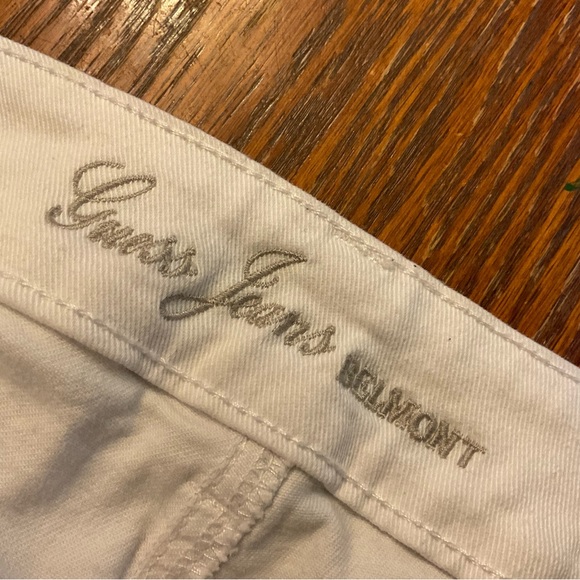Guess Jeans Belmont White Slight Flair Slight Stretch Zipper 🪰 Jeans! - Picture 7 of 11
